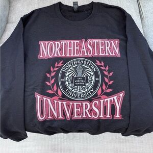 Northeastern University Black Sweatshirt